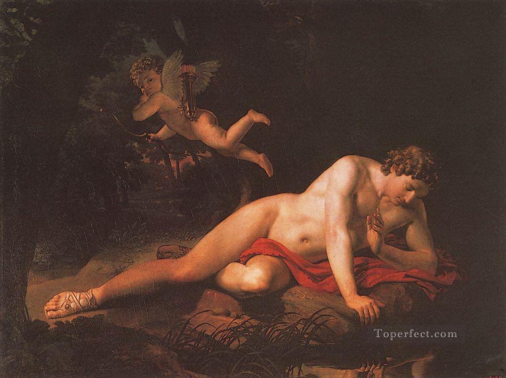 the narcissus Karl Bryullov Oil Paintings